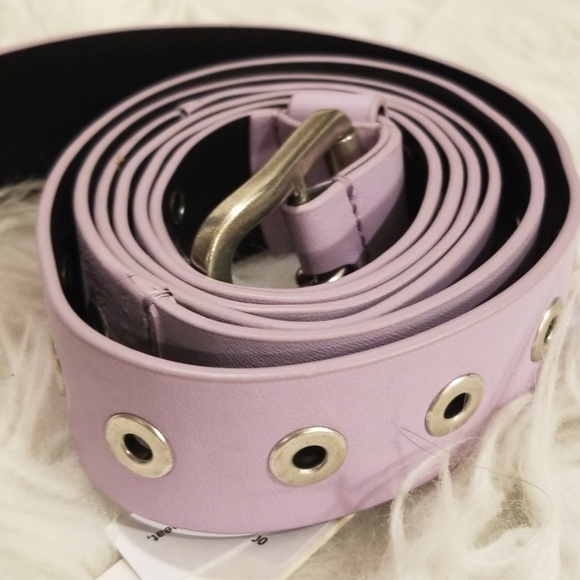 💕ALICE + OLIVIA💕 Eve Double Wrap Belt ~ Lavender - Picture 7 of 8